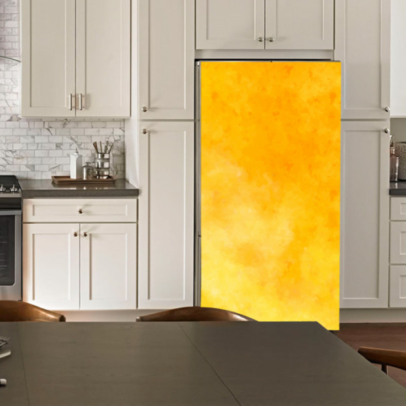 Αυτοκόλλητο ψυγείου Κίτρινο